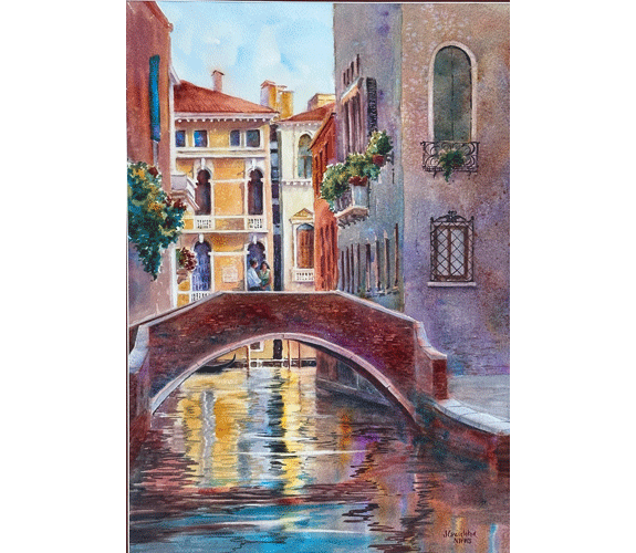 "Vibrant Venice" - Julie Creighton